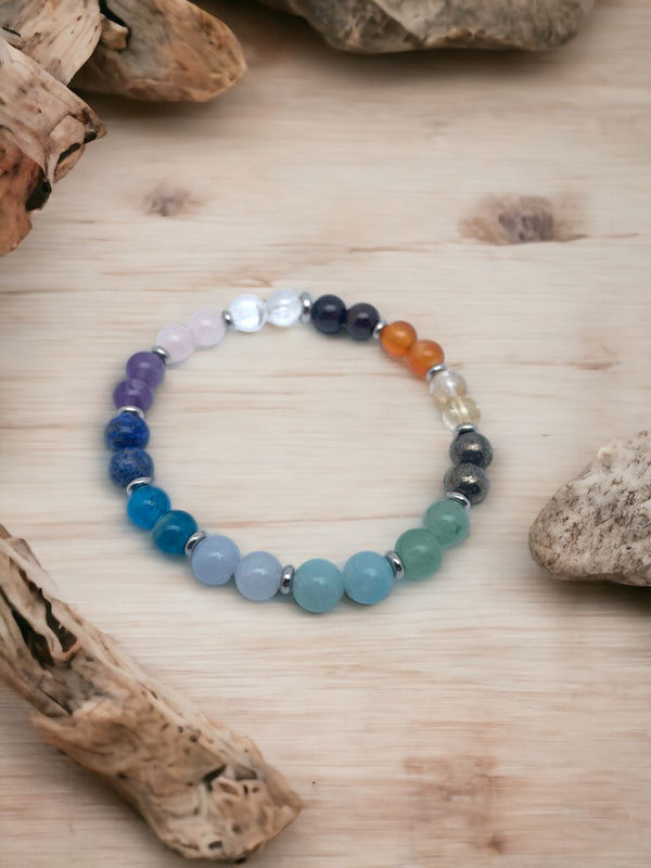 Bracelet Arc-en-ciel des chakras