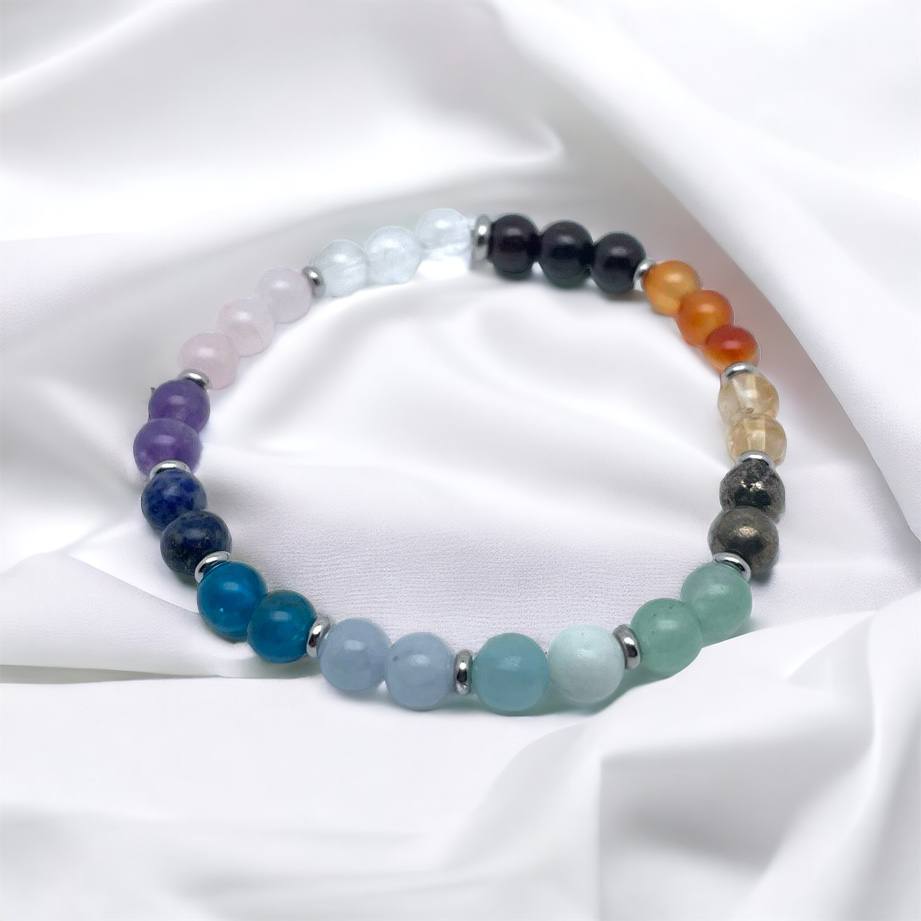 Bracelet Arc-en-ciel des chakras