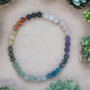 Bracelet Arc-en-ciel des chakras