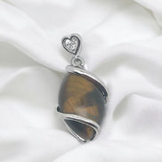 PENDENTIF ŒIL DE TIGRE