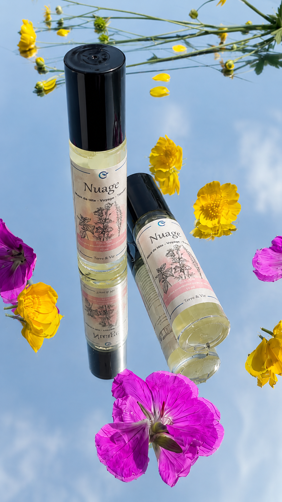 * Nuage – roll-on complexe d'huiles essentielles *