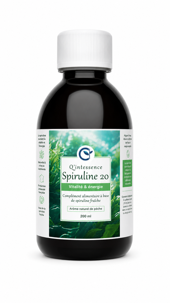 - SPIRULINE FRAICHE 20g -