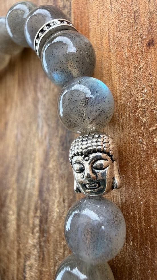 Bracelet Bouddha - Labradorite
