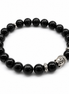Bracelet Bouddha Tourmaline noire D8