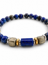 Bracelet lapis-lazuli et pyrite