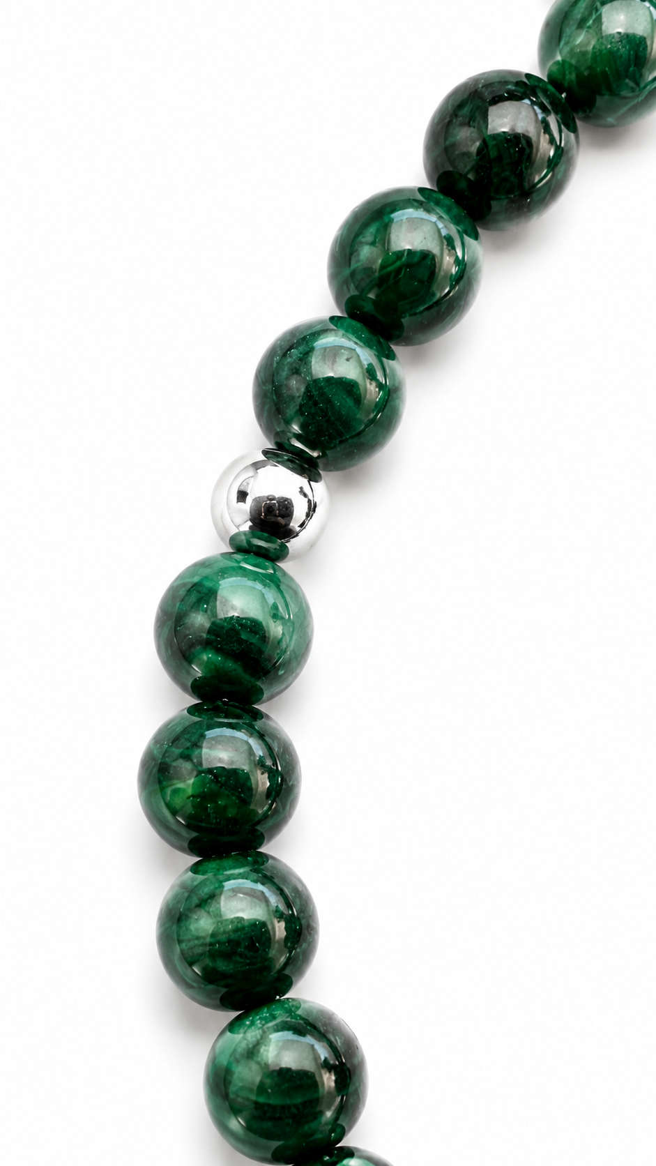 Bracelet ou Collier en Malachite