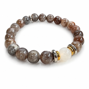 Bracelet Yin-yang Lune Blanche