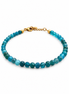 Collier et / ou bracelet Apatite bleue facettée