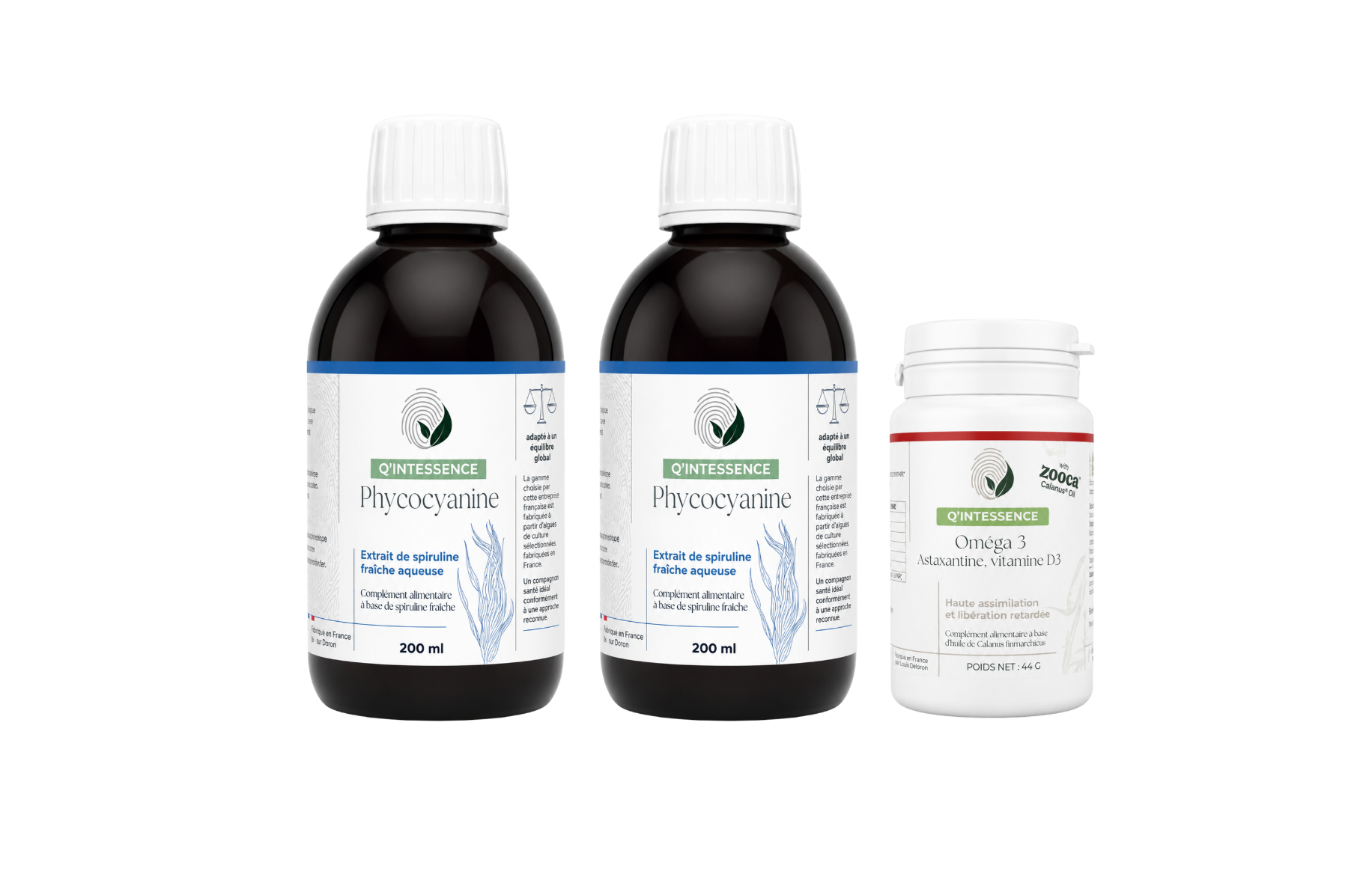 OFFRE : 1 x ZOOCA ET 2 x PHYCOCYANINE 2G