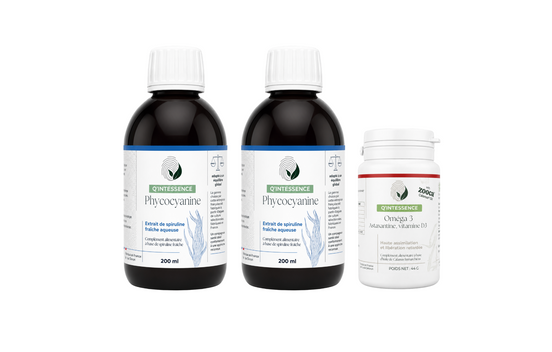 OFFRE : 1 x ZOOCA ET 2 x PHYCOCYANINE 2G