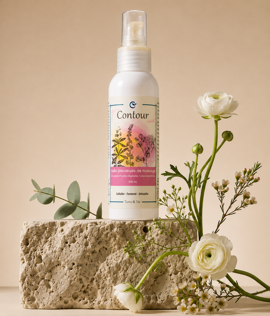 OFFRE AOUT 2026 - Huile précieuse de massage - CONTOUR - cellulite