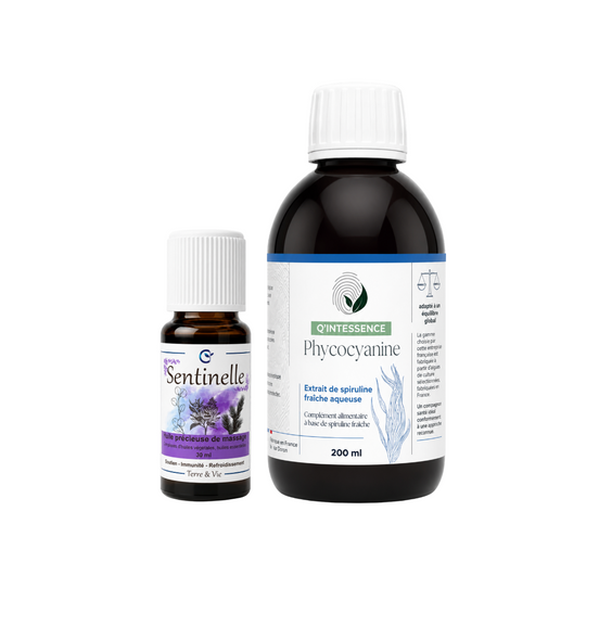 DUO IMMUNITE : PHYCOCYANINE ET SENTINELLE