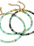 - Bracelets et/ou collier en émeraude