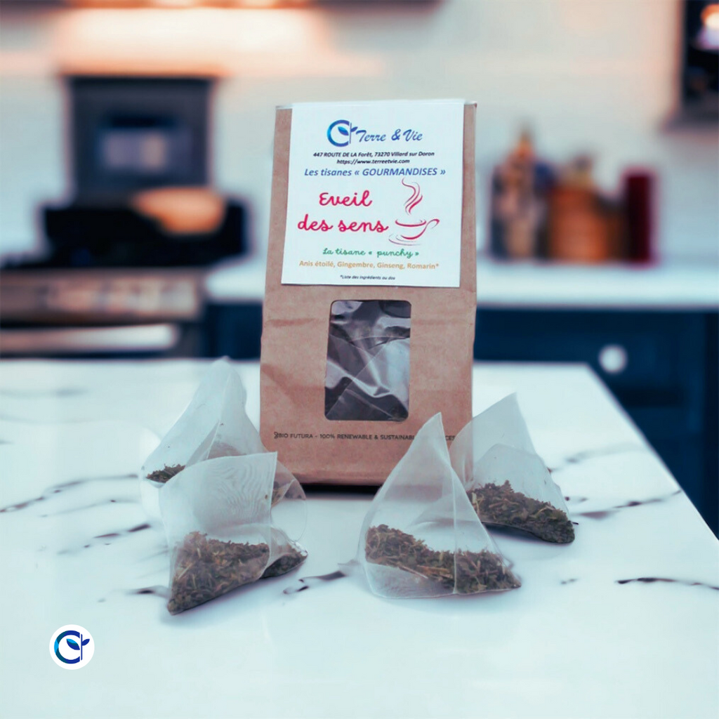 Tisane - Les gourmandises d'Hiver,  EVEIL DES SENS