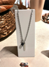 Collier Mixte Minimaliste et Tourmaline noire