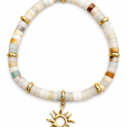 BRACELET HEISHI EN HOWLITE
