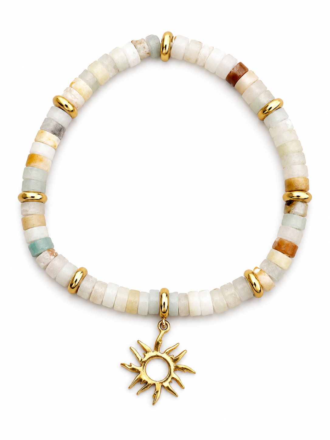 BRACELET HEISHI EN HOWLITE