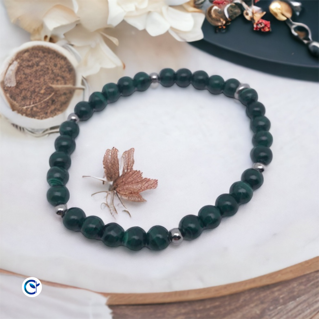 Bracelet ou Collier en Malachite