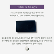 Plaque de protection en Shungite