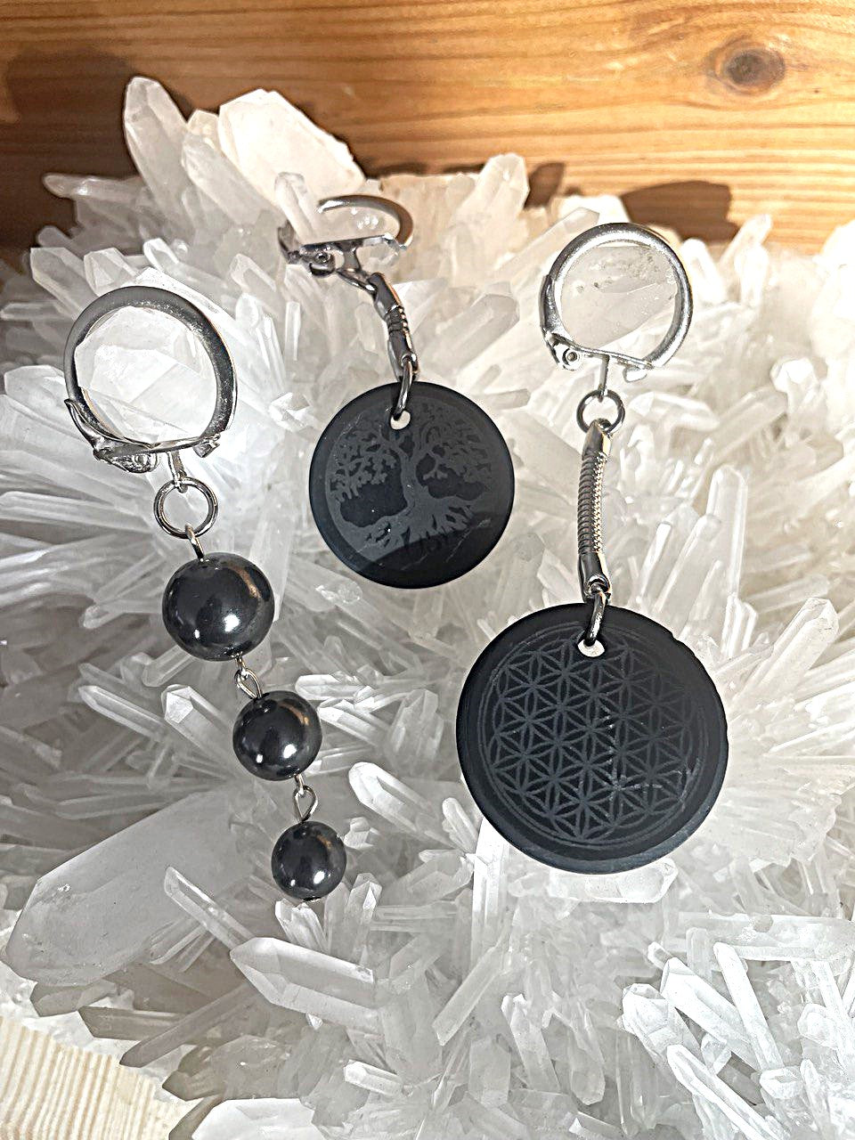 Porte-clés en Shungite