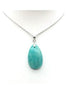 Pendentif Goutte en Amazonite