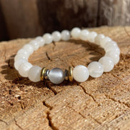 Bracelet Yin-yang Lune Noire