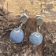 Boucles d'oreilles PERLES MATES