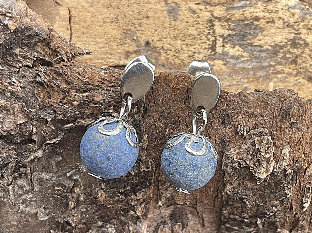 Boucles d'oreilles PERLES MATES