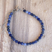 Bracelet Sodalite facettée