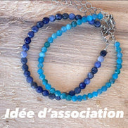 Bracelet Sodalite facettée