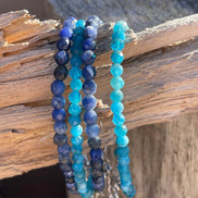 Bracelet Sodalite facettée