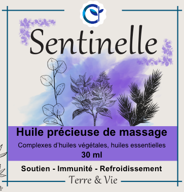 * Sentinelle - huile précieuse de massage *