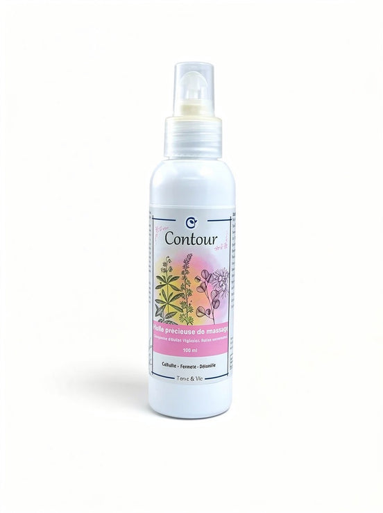 * Contour - huile précieuse de massage - cellulite *