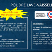 Poudre lave-vaisselle