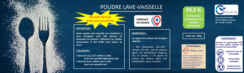 Poudre Lave-Vaisselle