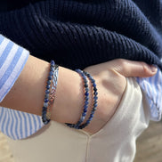 Bracelet Sodalite facettée