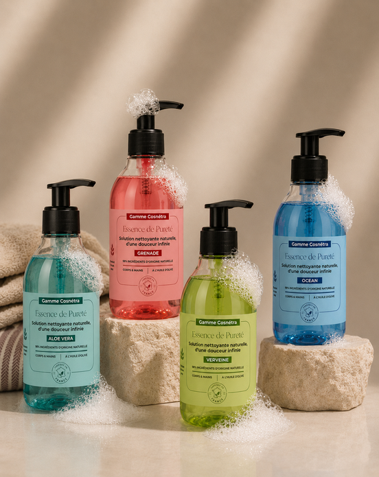 ESSENCE DE PURETE - lot de 4 parfums différents