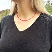 Collier et / ou bracelet en rubis