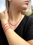 Collier et / ou bracelet en rubis