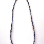 Collier et / ou bracelet en saphir bleu