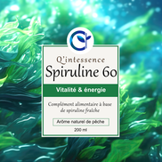 - SPIRULINE FRAICHE 60g -