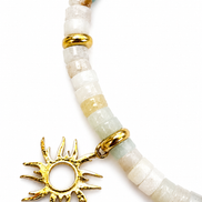 BRACELET HEISHI EN HOWLITE