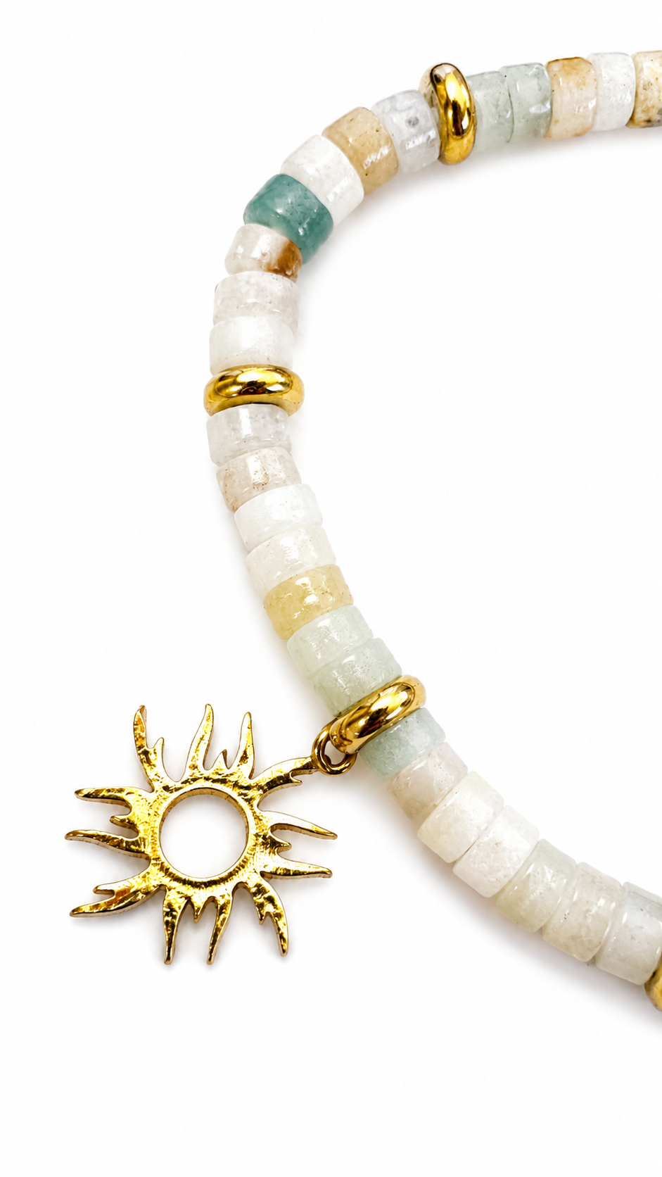 BRACELET HEISHI EN HOWLITE