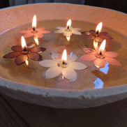 Coffret TERRE ET VIE - 3 Flammes flottantes