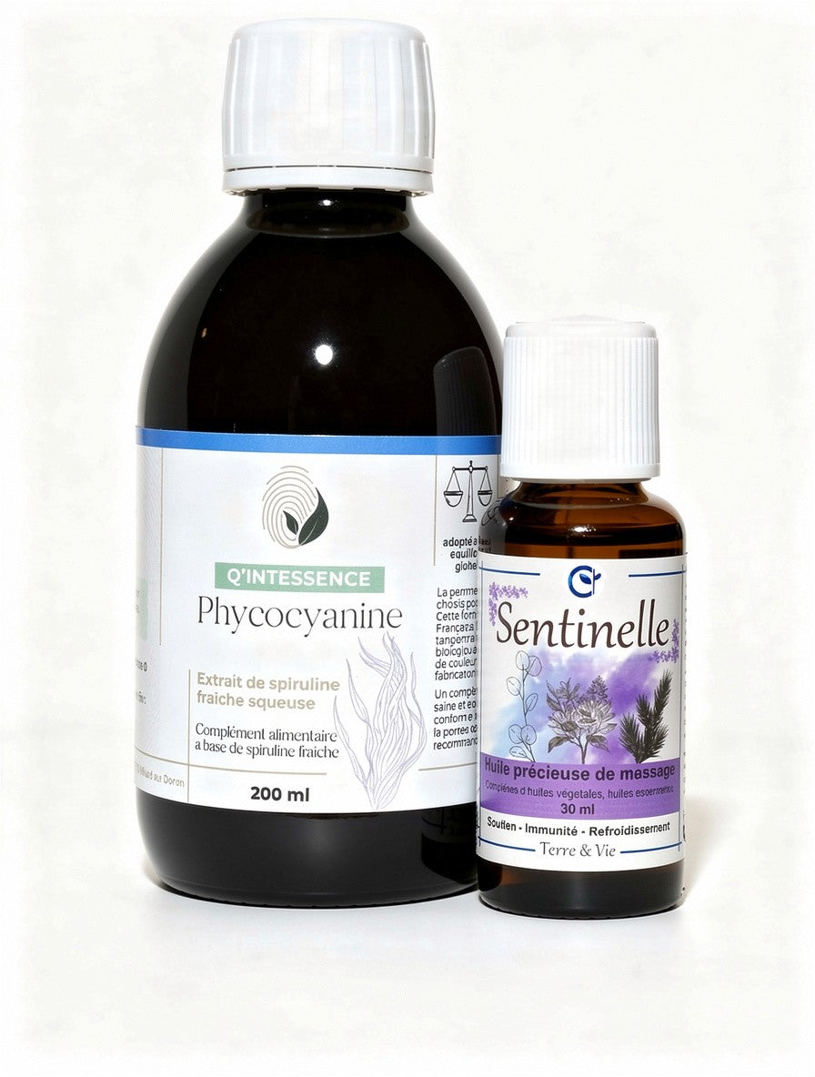 - DUO IMMUNITE : Phycocyanine et Sentinelle -
