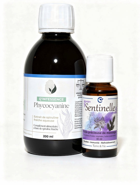 - DUO IMMUNITE : Phycocyanine et Sentinelle -