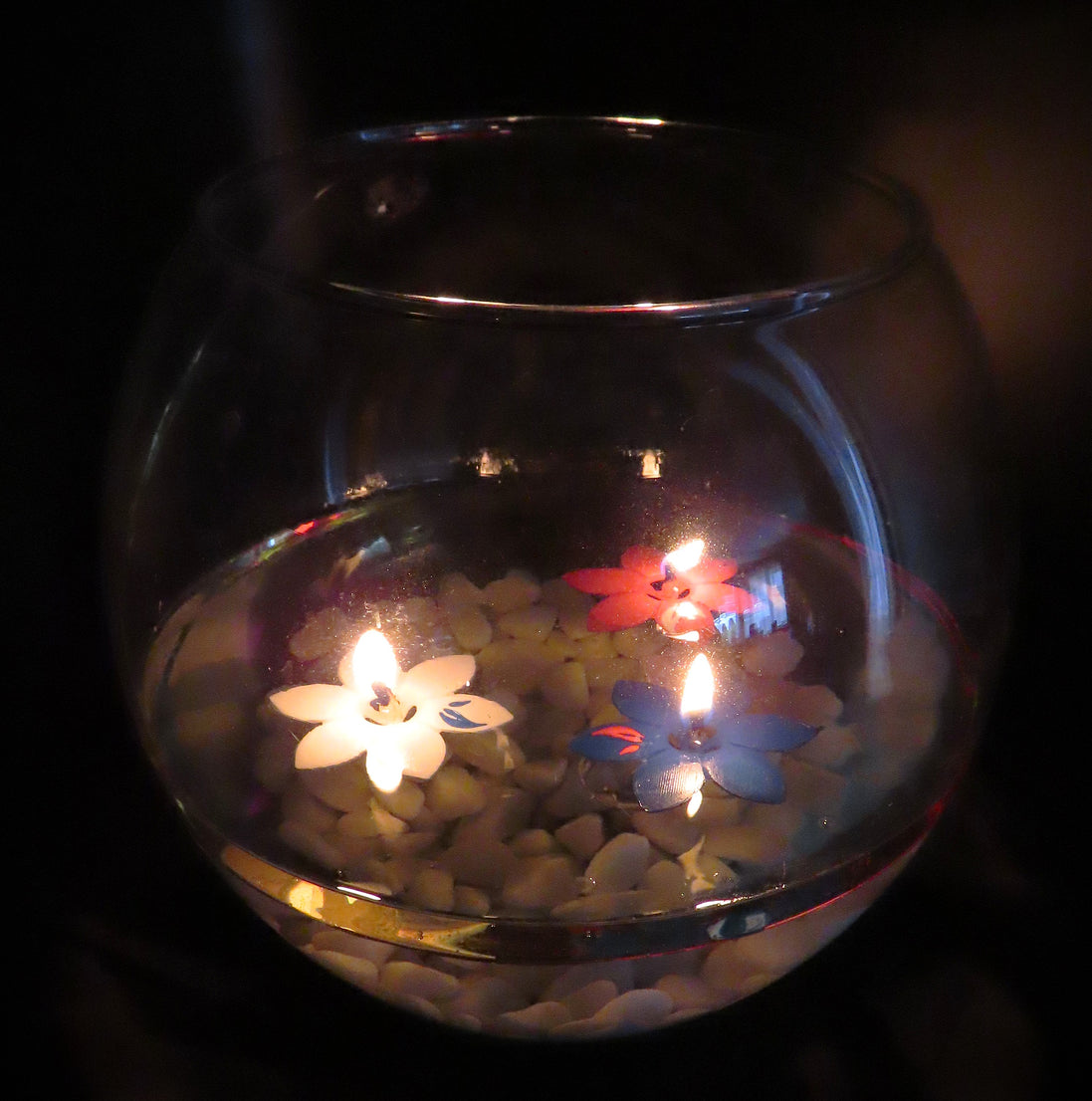 Coffret PATRIOTE - 3 Flammes flottantes