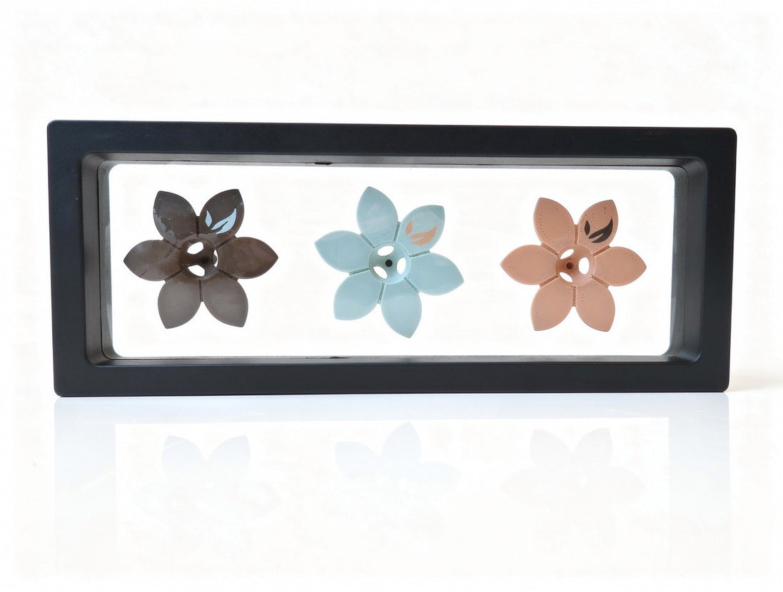 Coffret TERRE ET VIE - 3 Flammes flottantes