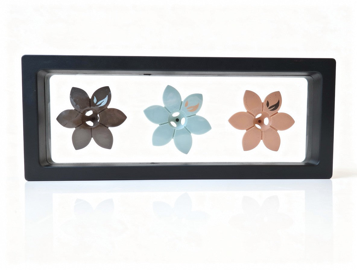 Coffret TERRE ET VIE - 3 Flammes flottantes