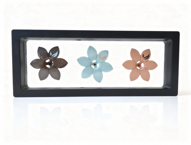Coffret TERRE ET VIE - 3 Flammes flottantes